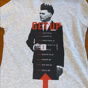 Bryan Adams Get Up Tour shirt small